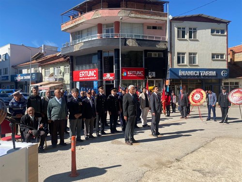 19 Eylül Gaziler Günü 102’nci Yıldönümü Çelenk Sunma Töreni